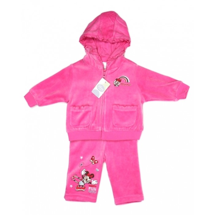 Disney Minnie Velour jacket and pants Set -- £11.99 per item - 4 pack