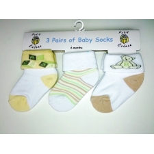 Baby Boys 3 pack socks -- £1.80 per item ( 6x3 in the pack ) -- 6