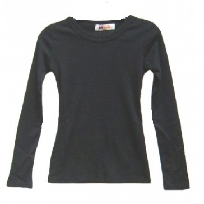 Girls Round  Neck Cotton Top  (7 to 13 Years) --  £2.50 per item - 4 pack
