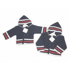 Nursery Time - Baby Boys Knitted Pram Coat -  601 --  £9.75 per item - 3 pack